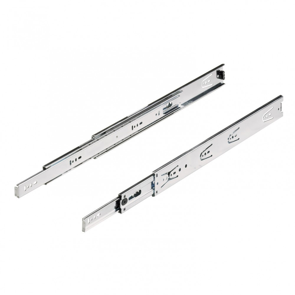 Coulisse pour tiroir à billes, HETTICH 45 kg L.55 cm