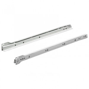 Coulisse pour tiroir à galets, HETTICH 15 kg L.55 cm