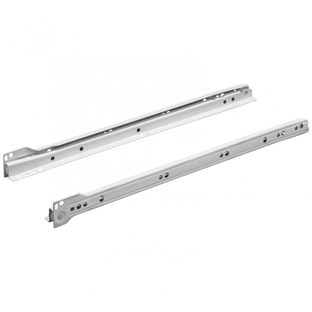 Coulisse pour tiroir à galets, HETTICH 20 kg L.35 cm