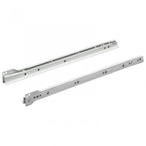 Coulisse pour tiroir à galets, HETTICH 20 kg L.40 cm