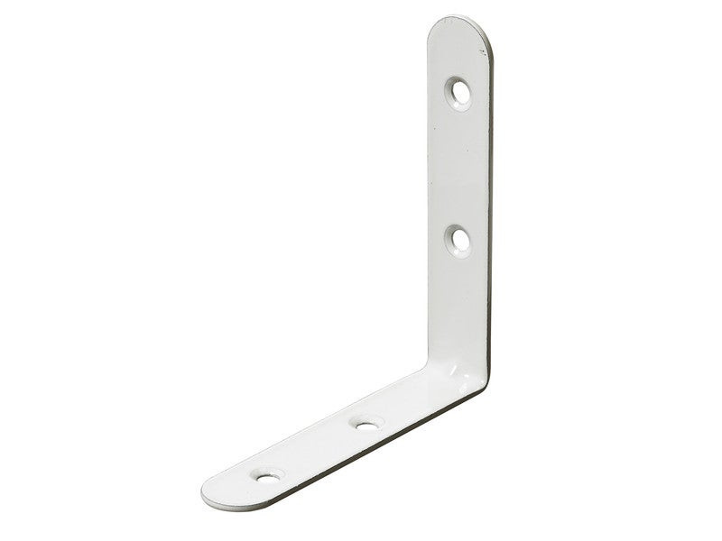 Equerre chaise acier 100 / 15 blanc