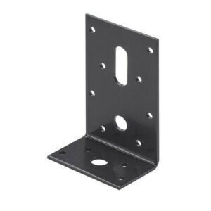 Equerre noir HETTICH, l.40 mm x P.60 cm
