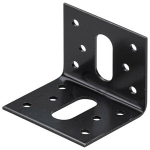 Equerre noir HETTICH, l.50 mm x P.57 cm