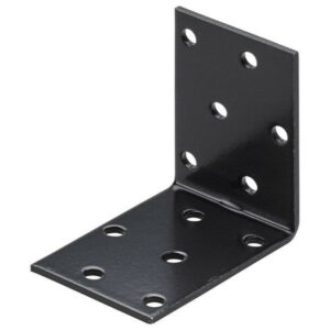 Equerre noir HETTICH, l.60 mm x P.40 cm