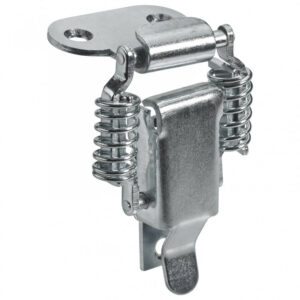 Fermoir à levier acier HETTICH, L.13 x l.78 mm