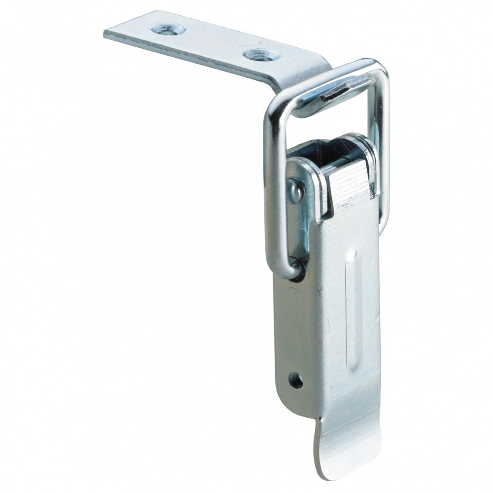 Fermoir à levier acier HETTICH, L.74 x l.18 mm