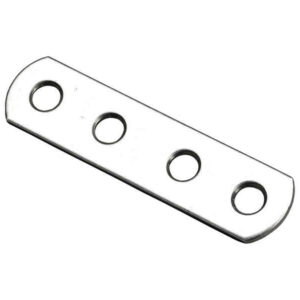 Ferrure d'assemblage poli HETTICH, l.60 mm