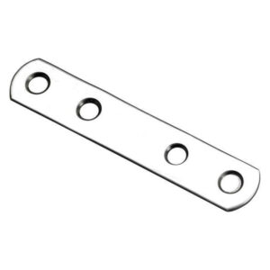 Ferrure d'assemblage poli HETTICH, l.80 mm