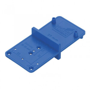 Gabarit de traçage plastique pour meuble, L.85 x l.40 mm
