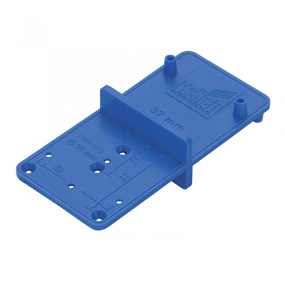 Gabarit de traçage plastique pour meuble, L.85 x l.40 mm