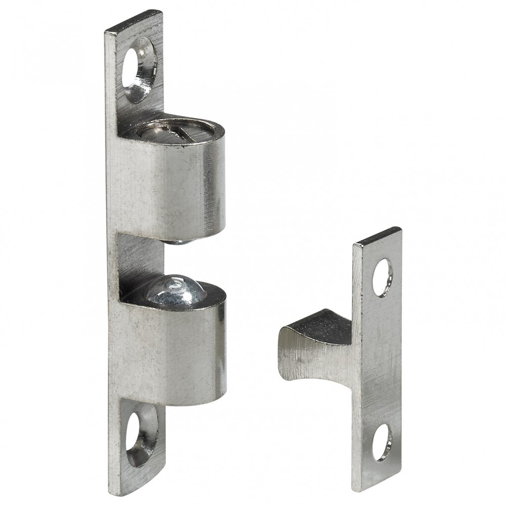 Loqueteau à bille laiton HETTICH, L.49 x l.9 mm