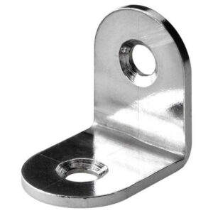 Lot de 10 équerres de chaise inox HETTICH, L.20 mm x l.15 mm x H.2 cm
