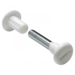 Lot de 10 vis d'assemblage plastique brut HETTICH, l.45 mm