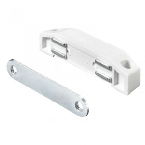 Lot de 2 aimants magnétiques plastique HETTICH, L.17.3 x l.75.0 mm