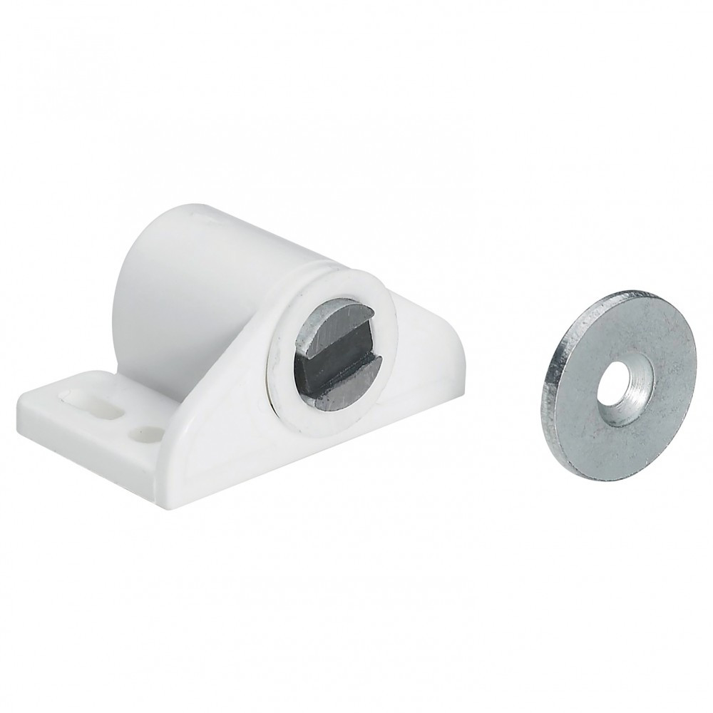 Lot de 2 aimants magnétiques plastique HETTICH, L.27 x l.33 mm