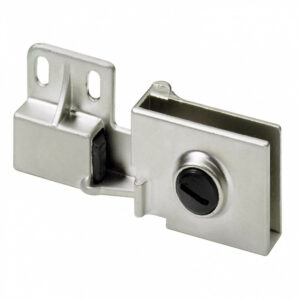 Lot de 2 charnières invisible acier pour meuble, L.30 x l.40 mm