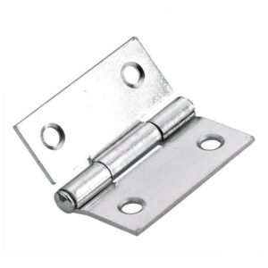 Lot de 2 charnières universel acier pour meuble, HETTICH, L.36 x l.38 mm