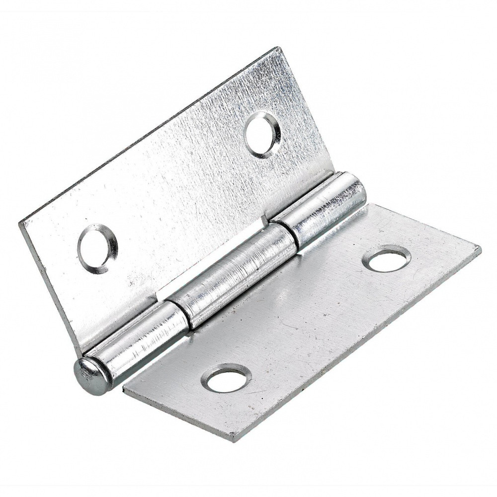 Lot de 2 charnières universel acier pour meuble, , HETTICH, L.45 x l.50 mm