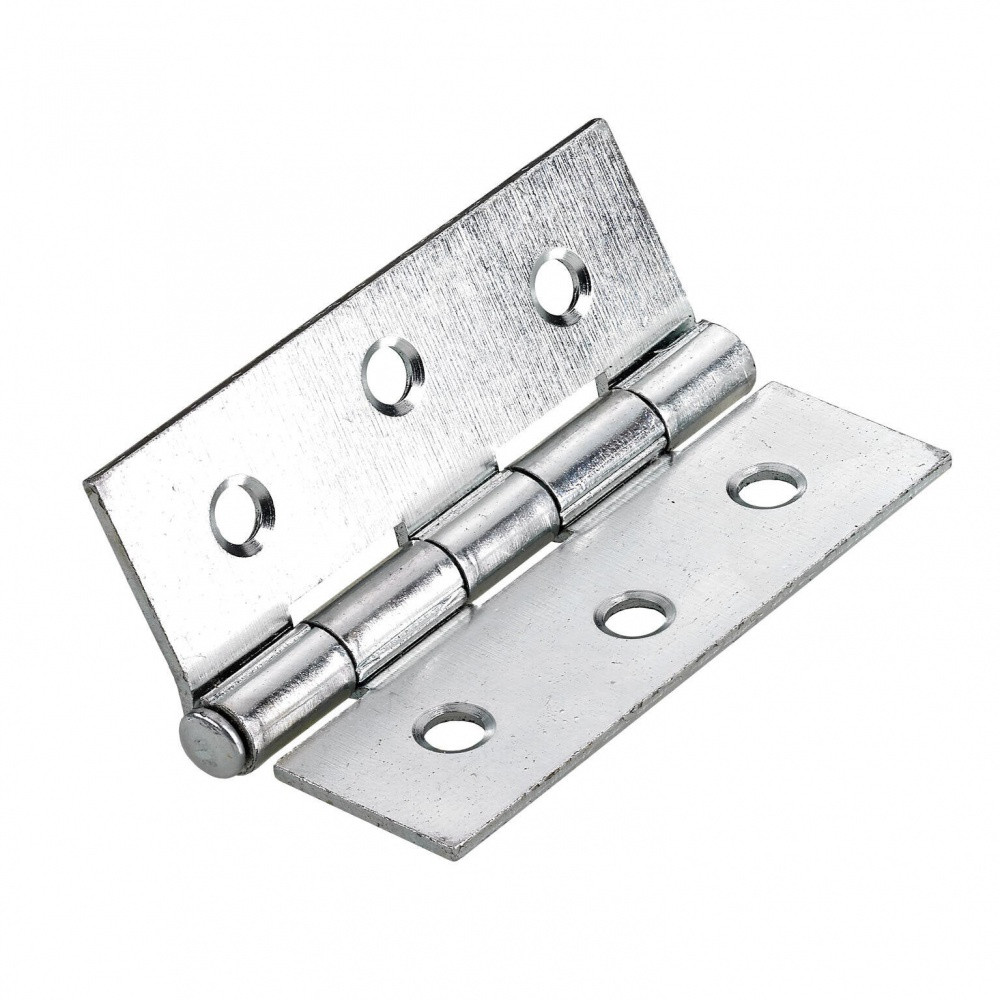 Lot de 2 charnières universel acier pour meuble, L.42 x l.57 mm