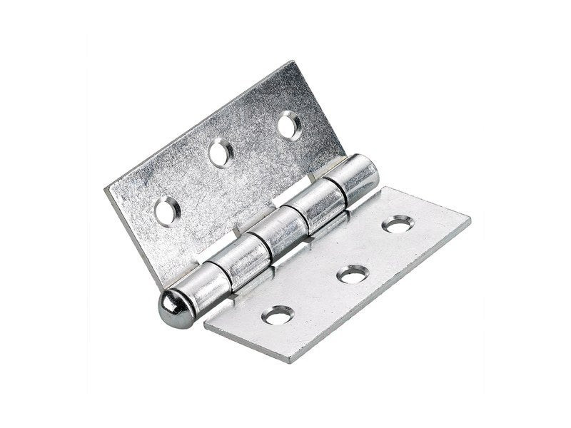 Lot de 2 charnières universel acier pour meuble, L.62 x l.64 mm