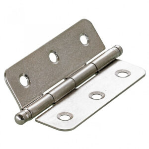 Lot de 2 paumelles acier pour meuble HETTICH, L.60 x l.40 mm