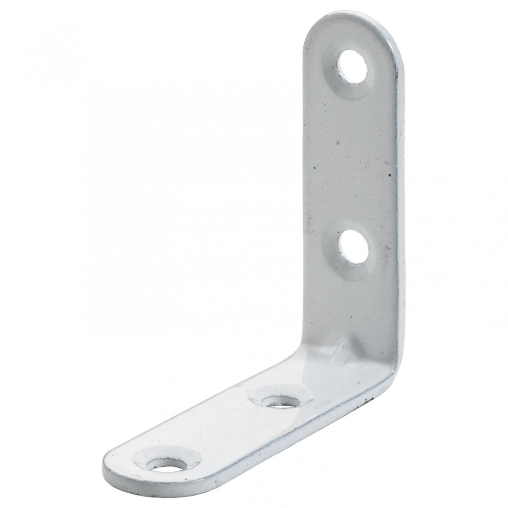 Lot de 20 équerres de chaise acier époxy HETTICH, l.50 mm