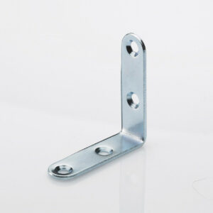 Lot de 20 equerres de chaise acier zingué HETTICH, l.50 mm