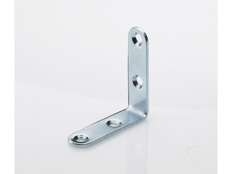 Lot de 20 équerres de chaise acier zingue HETTICH, l.70 mm