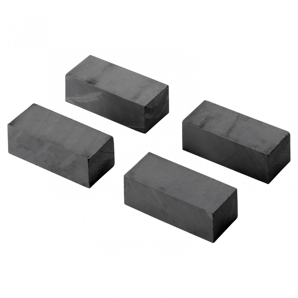 Lot de 4 aimants magnétiques HETTICH, L.36 x l.16 mm