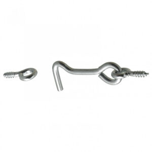 Lot de 4 crochets de contrevent acier HETTICH, L.37 x l.16 mm