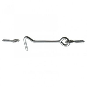 Lot de 4 crochets de contrevent acier HETTICH, L.76 x l.23 mm
