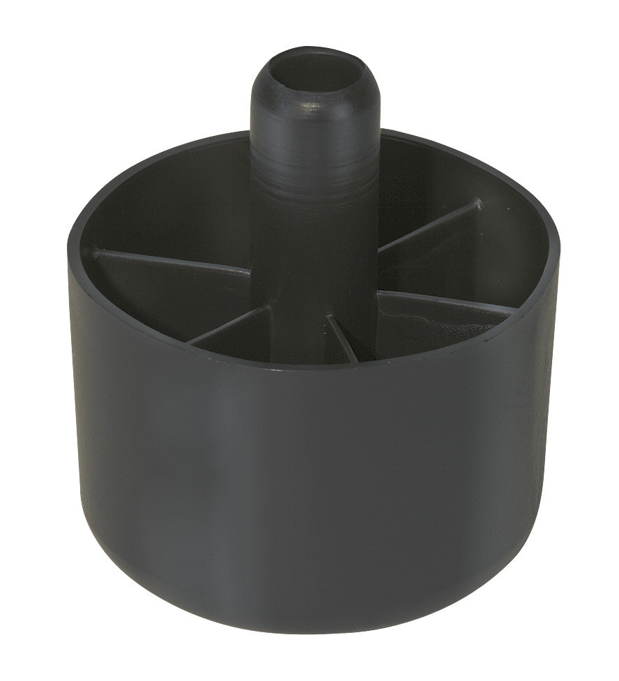 Patin plastique à emboîter, Diam.50 x H.34 mm