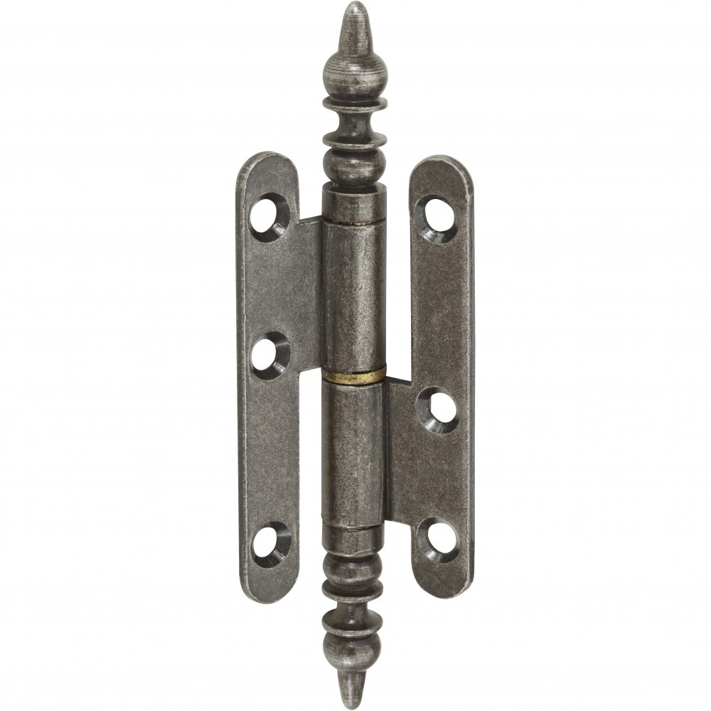 Paumelle acier pour meuble HETTICH, L.80 x l.45 mm