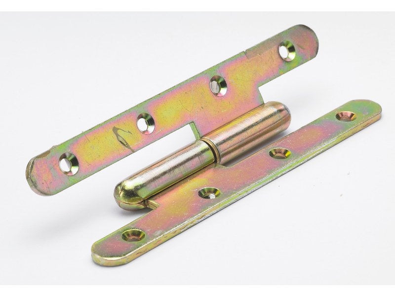 Paumelle gauche Acier Pour Fenêtre Hettich, L.80x45mm