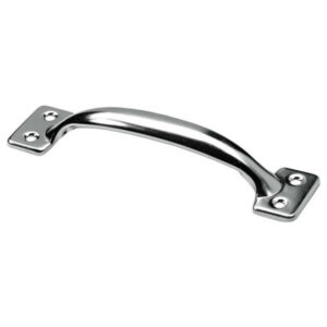 Poignée acier nickelé HETTICH entraxe 133 mm