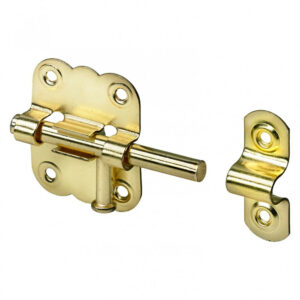 Verrou à poussoir acier HETTICH, L.33 x l.35 mm