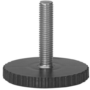 Vis de réglage acier, Diam.60 x H.50 mm