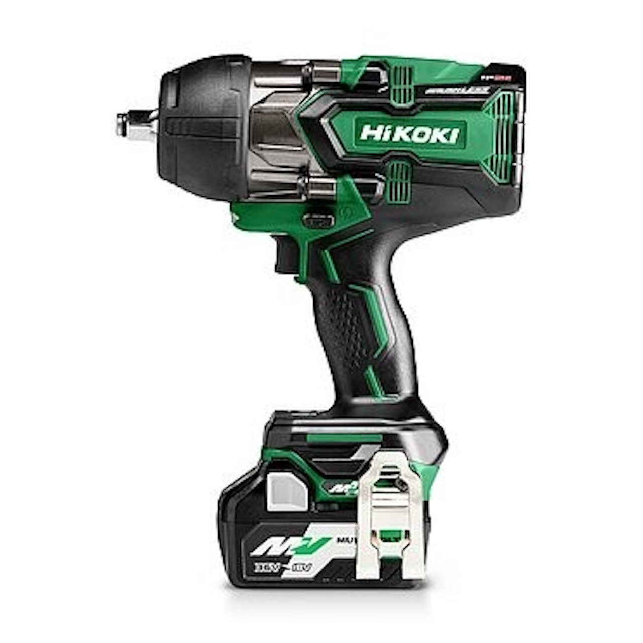 Boulonneuse à choc MultiVolt - 1130Nm 36 et 18V 2.5 et 5Ah - Brushless 1/2" IP56 HitCase