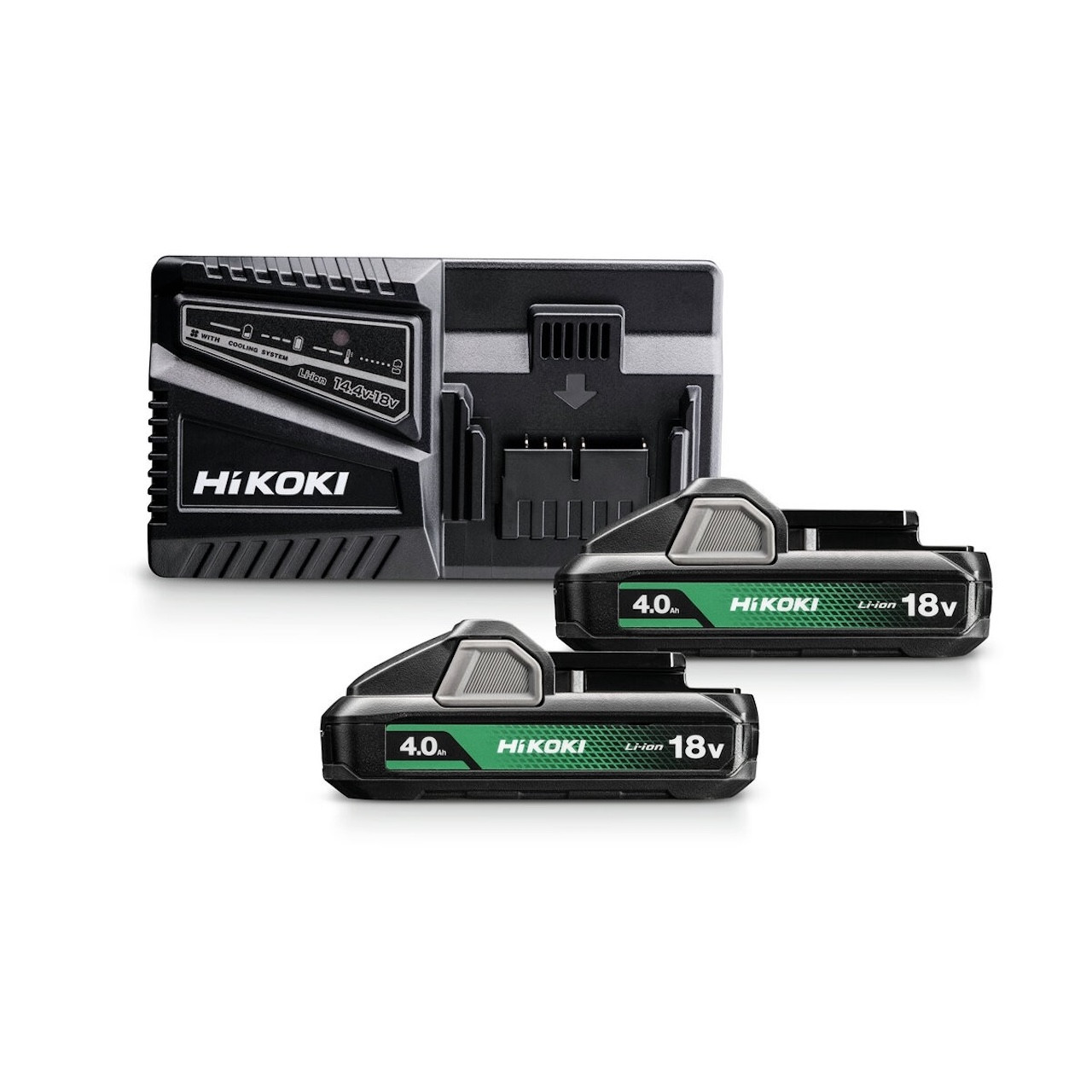 Kit 2 - batterie18V 4Ah BSL1840M + chargeur 14,4V-18V - UC18YFSLW0Z