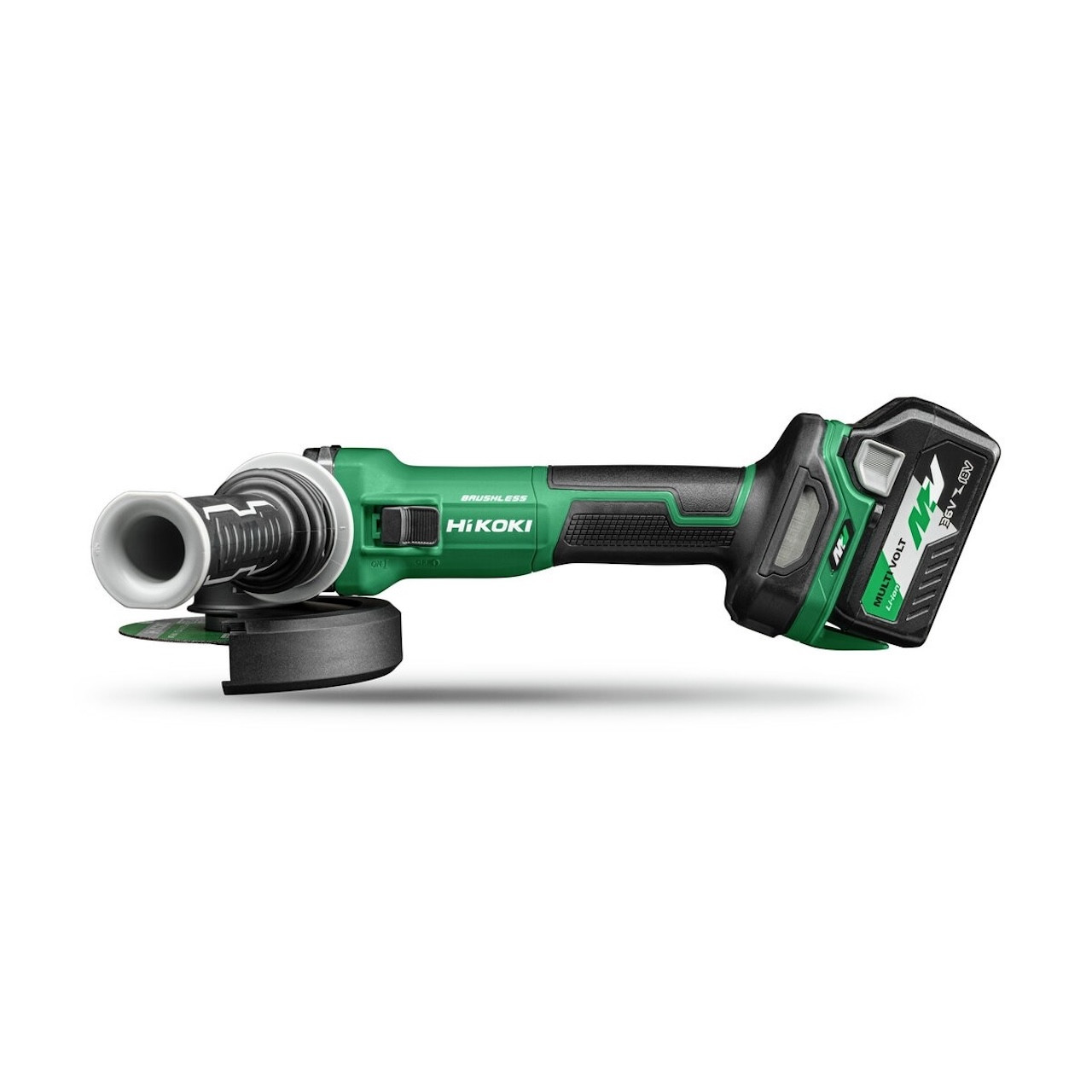 Meuleuse - Ø125 - MultiVolt - 36V 2,5Ah - Brushless Frein interrupteurautobloquant LVH HitCase