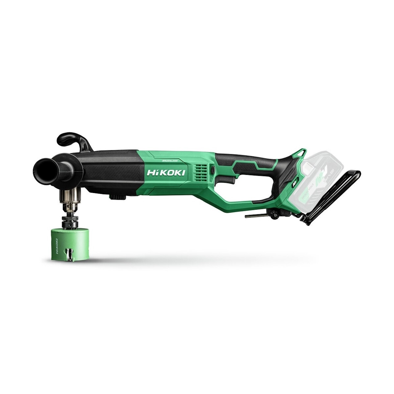 Perceuse angle - 36V - Brushless Ø perçage maximum 159 mm mandrin clé 13 mm solo Carton