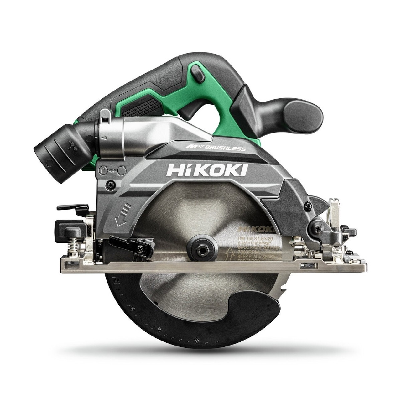 Scie circulaire - Ø165 capacité 66 - MultiVolt 36V Brushless sans batterie et chargeur HitCase