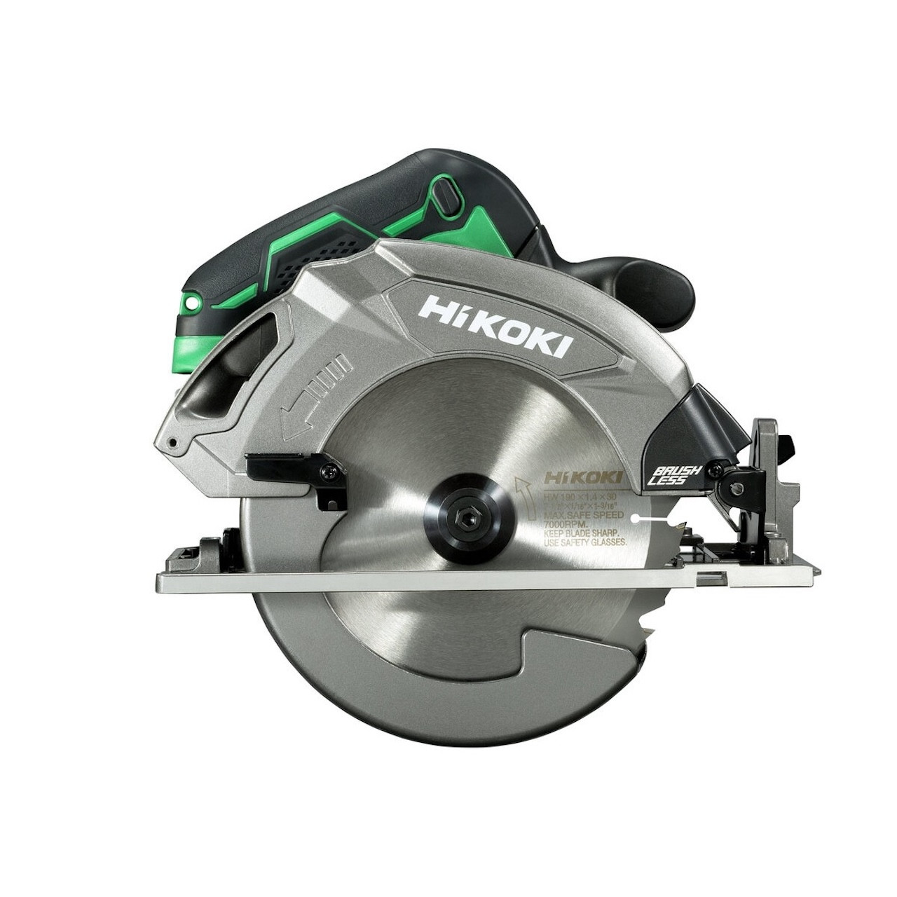 Scie circulaire - Ø190 - sans batterie ni chargeur capacité - 57mm 18V - Brushless HitCase 4