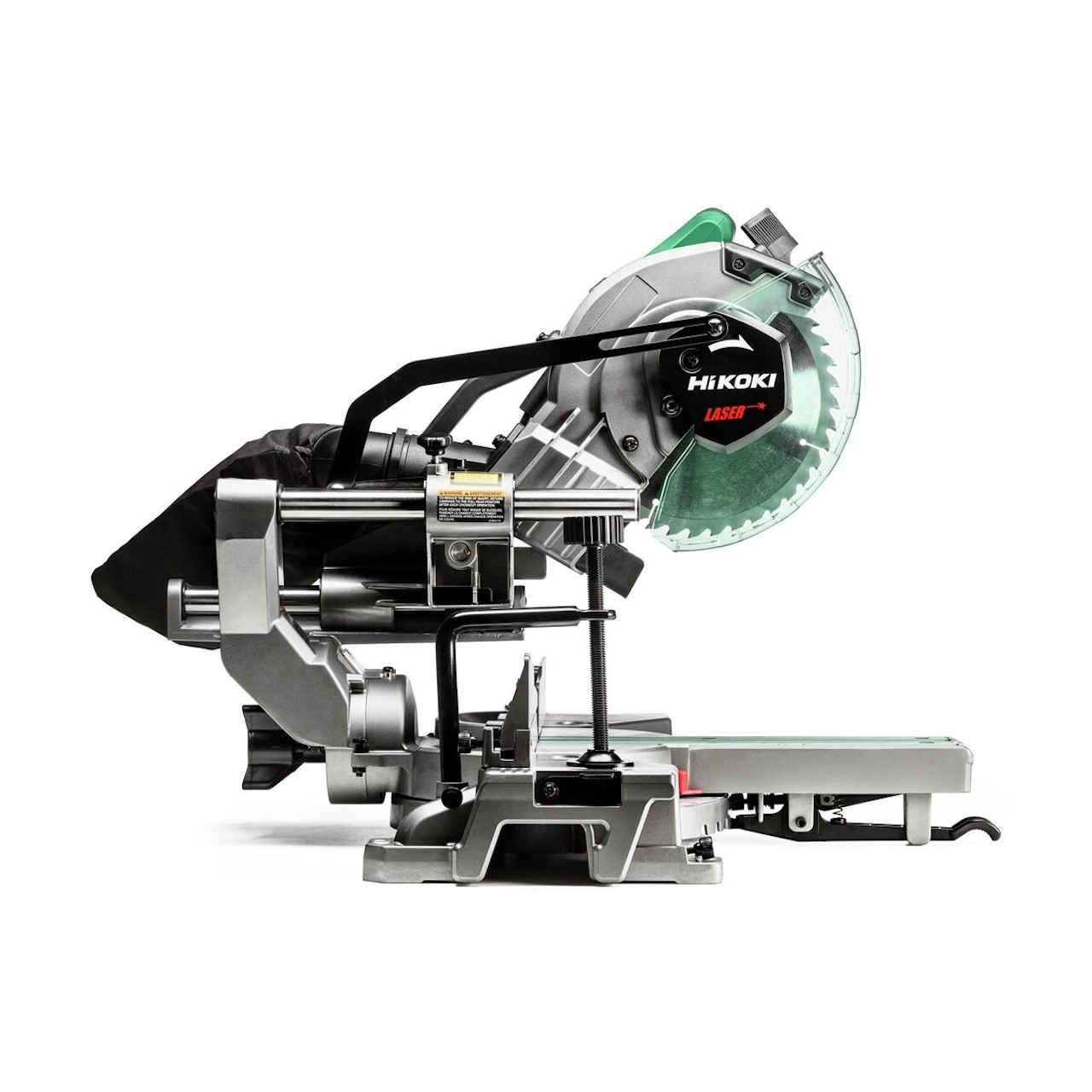 Scie radiale à coupe d'onglet - Ø216mm capacité 305mm 1100W alésage 30mm + - laser et LED
