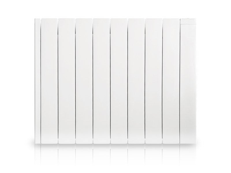 Radiateur électrique à inertie fluide 1500 W HJM Alanis horizontal blanc