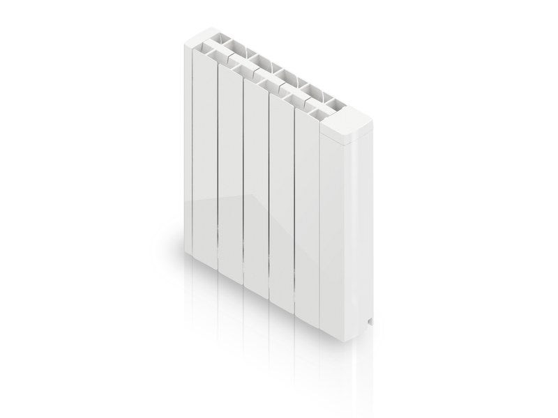 Radiateur électrique à inertie fluide 2000 W HJM Alanis horizontal blanc