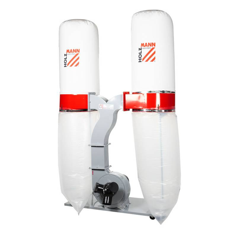 Aspirateur à copeaux de bois 2 x 200 L - 230 V - 2200W - ABS3880