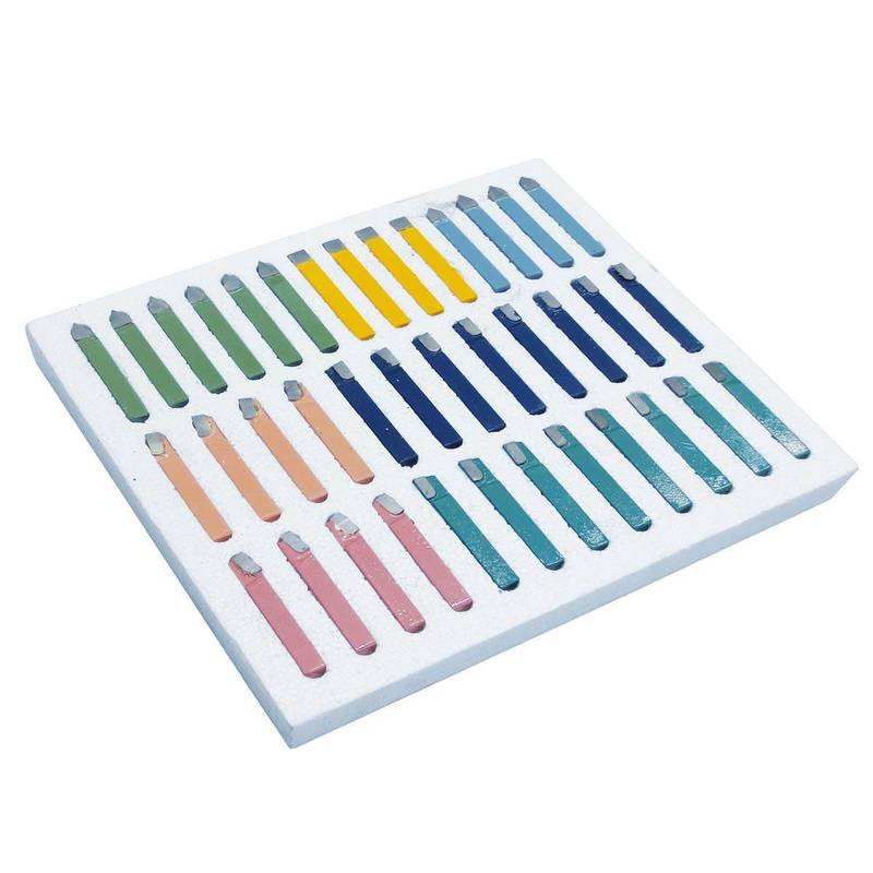 Assortiment de 38 outils de tournage métal Q. 10 mm