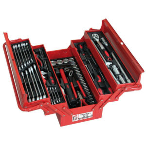 Caisse métallique avec 86 outils