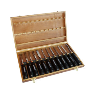 Coffret 12 pièces de gouges sculpture
